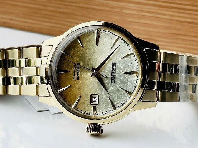 Seiko Presage Cocktail sz40.5 Gold 4R35 nội địa JP