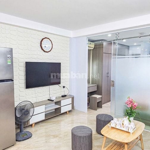 Cho thuê CC mini 52m2, mặt ngõ ôtô phố Hào Nam, nội thất mới, 8,5tr