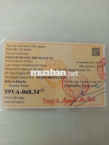 Bán xe nhà chạy