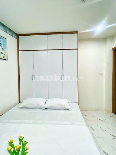 Bán tòa căn hộ 197 Hoàng Mai: 55m2, 7 tầng, 12 phòng, full nội thất