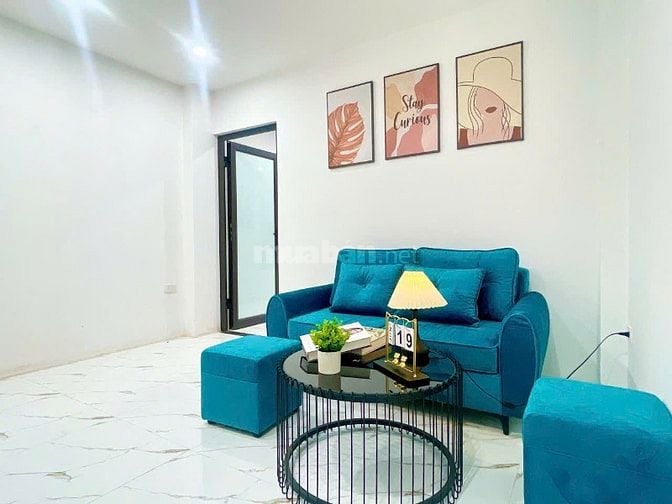 Bán tòa căn hộ 197 Hoàng Mai: 55m2, 7 tầng, 12 phòng, full nội thất