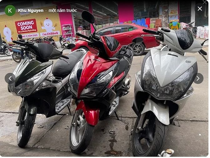 Dịch vụ cho thuê xe máy, giao xe tận nơi tại Hà Nội