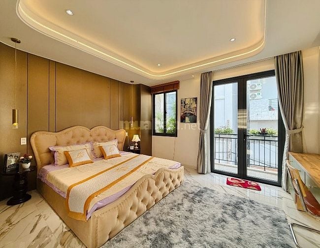 ⭐️Nhà 4 Lầu tuyệt đẹp Cao cấp xe hơi để trong nhà Lê Đức Thọ, P15, GV