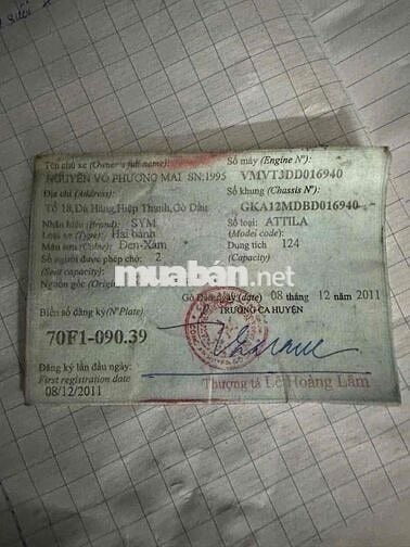 cần bán xe gấp ko có chổ đề