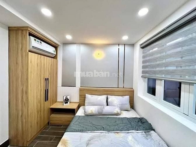 Nhà 6,5 x 6,1 đúc 1 trệt 1lững 2 lầu ST đường Phạm Văn chiêu p8 gò vấp