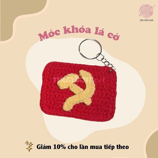 Kẹp tóc lá cờ Việt Nam – Phụ kiện tự hào cho người yêu nước