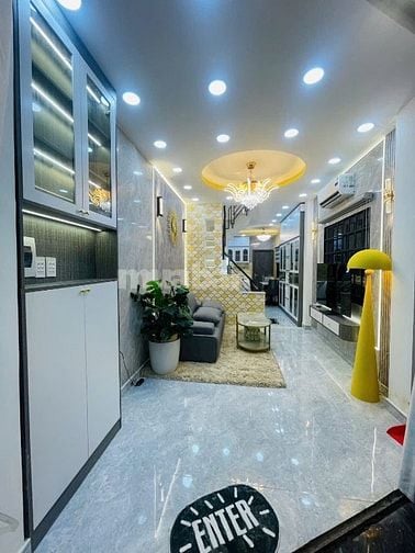 ⭐️Nhà 3 Lầu tuyệt đẹp Cao cấp góc 2 mặt hẻm xe tải 8m Phan Văn Trị, P1