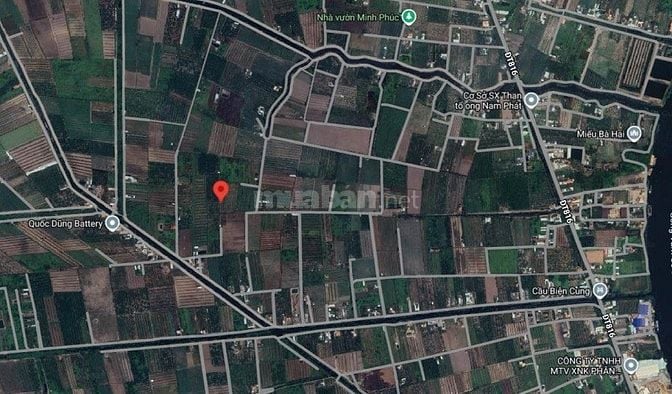 Bán 500m2 đất vườn (ngang 9m dài 49m) đường đá xanh 399 triệu