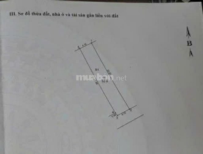 Cần bán đất 92,8 m2 ở 451/1 Nguyễn Văn Cừ, Long Biên, Hà Nội