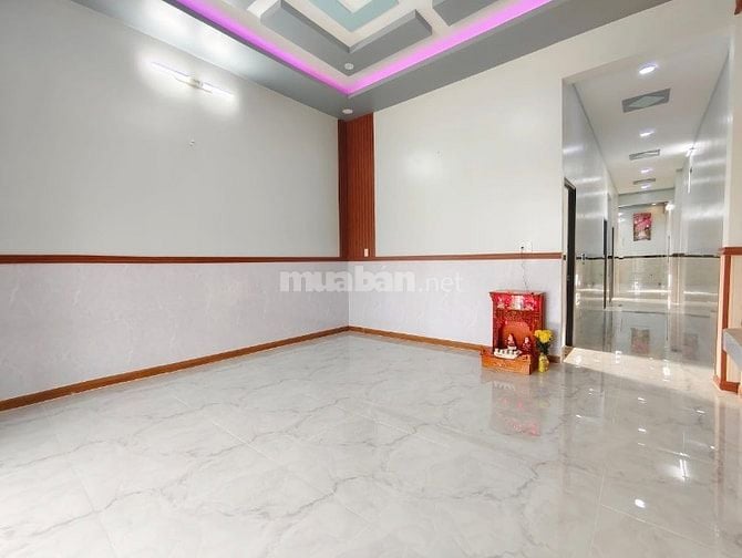 Nhà mới xây 1 xẹt đường lục viên, huyện đức hòa long an giá 2,2 tỷ