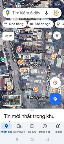 Nhà trệt lầu hẻm đường 42 lê văn thịnh 4 tỷ 3