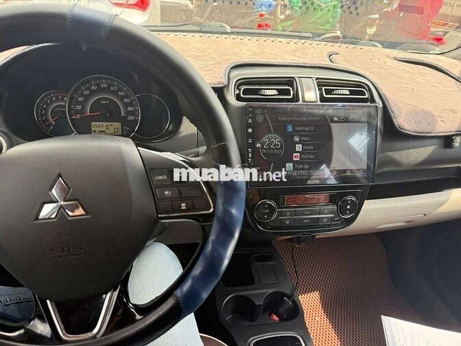 Attrage CVT 2017,Máy móc keo chỉ Zin + Full option