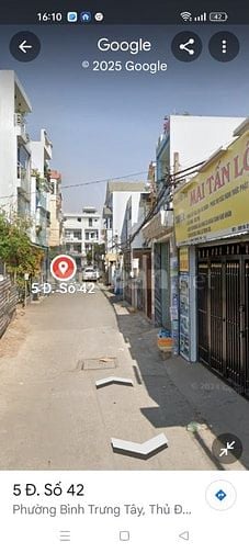 Bán nhà trệt lầu hẻm 4m Lê văn thịnh 4 tỷ 3