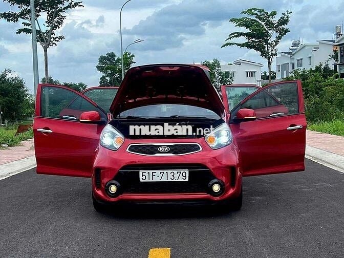 Kia Morning 2016 Si 1.25 AT - đỏ đẹp