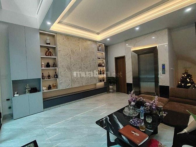 NHÀ MỚI PHỐ BỒ ĐỀ - LÔ GÓC - 7TẦNG THANG MÁY - OTO NHỎ VÀO NHÀ 