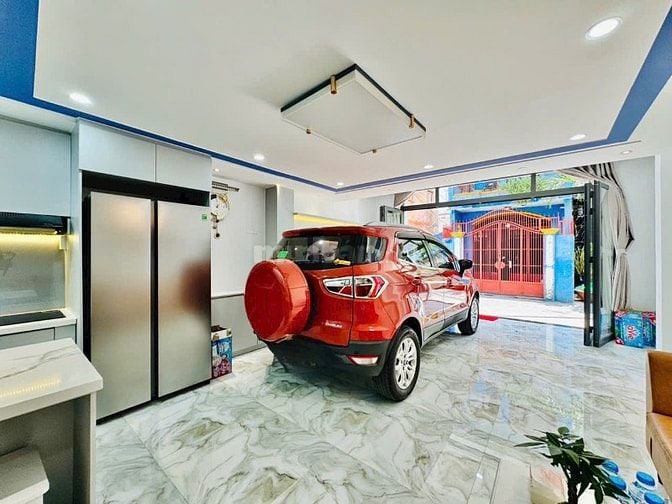 ⭐️Nhà 3 Lầu tuyệt đẹp Cao cấp xe hơi để trong nhà Đường Số 2, P16, GV