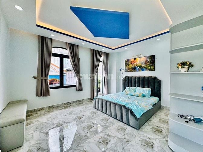 ⭐️Nhà 3 Lầu tuyệt đẹp Cao cấp xe hơi để trong nhà Đường Số 2, P16, GV
