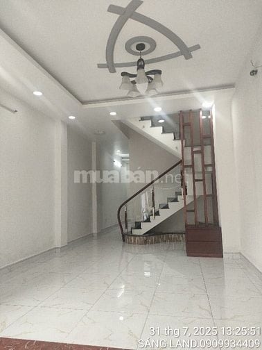 Bán nhà phố 4 tầng 283/ dương đình hội.6 tỷ 350