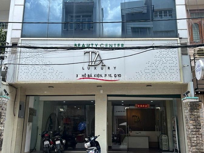 Chính chủ cho thuê MTKD 37 Hồ Bá Kiện, Quận 10, DT: 8x16, DTSD 500m2.