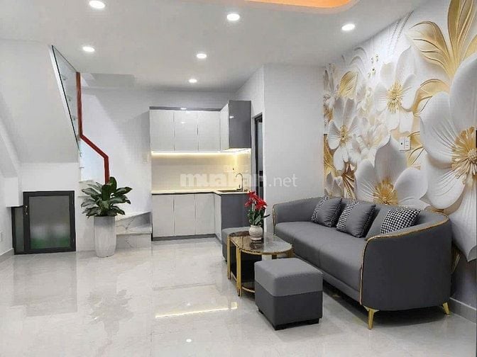 4.68 tỷ Nhà mới vị trí đẹp gần mặt tiền 2lầu/ST BTCT Hưng Phú P9Q8