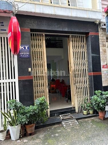 Nhà khu phân lô đường 4m Hưng Phú F10Q8 dt: 3x12m, 4 lầu st
