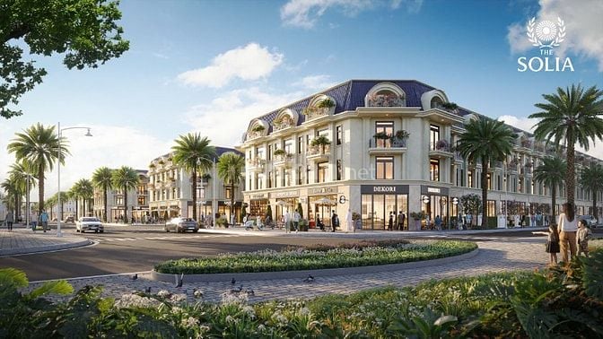 CƠ HỘI ĐẦU TƯ, ĐẤT NỀN, DỰ ÁN THE SOLIA  MẶT TIỀN ĐT830, VÀNH ĐAI 4