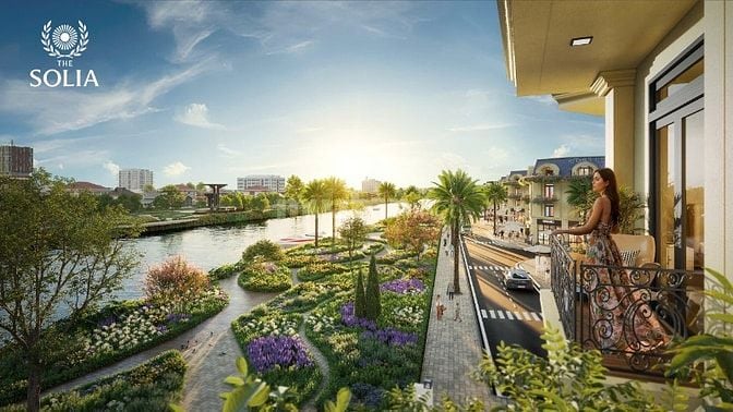 CƠ HỘI ĐẦU TƯ, ĐẤT NỀN, DỰ ÁN THE SOLIA  MẶT TIỀN ĐT830, VÀNH ĐAI 4