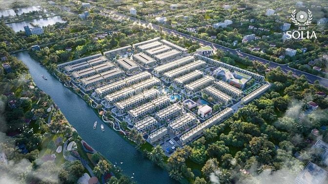 CƠ HỘI ĐẦU TƯ, ĐẤT NỀN, DỰ ÁN THE SOLIA  MẶT TIỀN ĐT830, VÀNH ĐAI 4