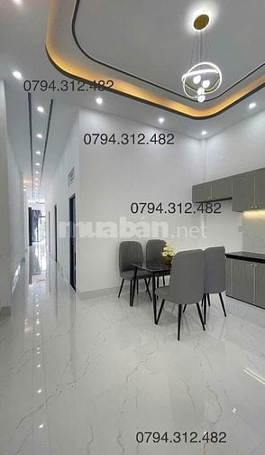 Nhà đẹp mới hoàn thiện hẻm ôtô xã bình chánh , huyện bình chánh . 