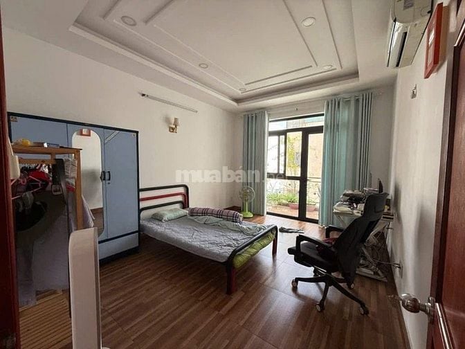 Nhà 3,7 x 14,5 đúc 1 trệt 2 lầu sân thượng quang trung p10 gò vấp 