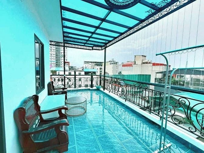 Nhà Đẹp Lô Góc, Ô Tô Đỗ Cửa Khương Hạ 43m, 7 tầng, mt 6m, giá 18.5 tỷ