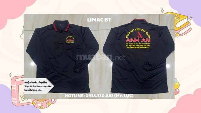 ÁO THUN TAY DÀI GIÁ RẺ GIẢI PHÁP ĐỒNG PHỤC CHO CÔNG TRÌNH & CỬA HÀNG
