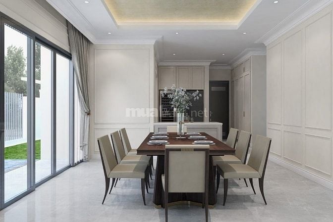 Tôi hạ 5ty bán biệt thự căn góc Riviera Q2,300m,full nội thất,hơn 100t