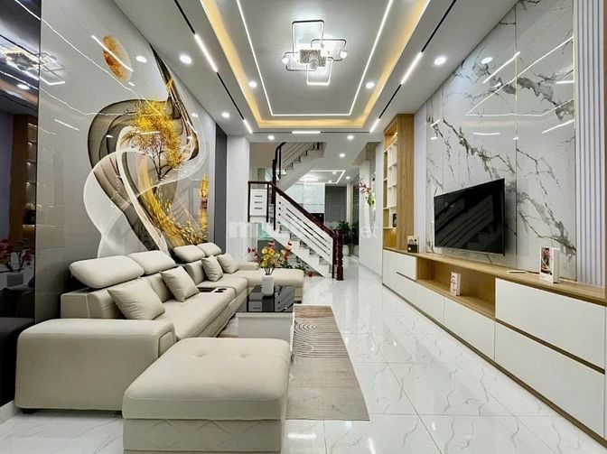 BÁN GẤP NHÀ MỚI XÂY – HXH PHAN HUY ÍCH, GÒ VẤP