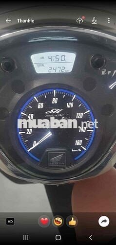 SH Mode 2019 trùm mền odo 2472km