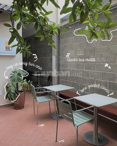 Sang quán cafe đường lớn gần 5 trường đại học, Bình Thạnh