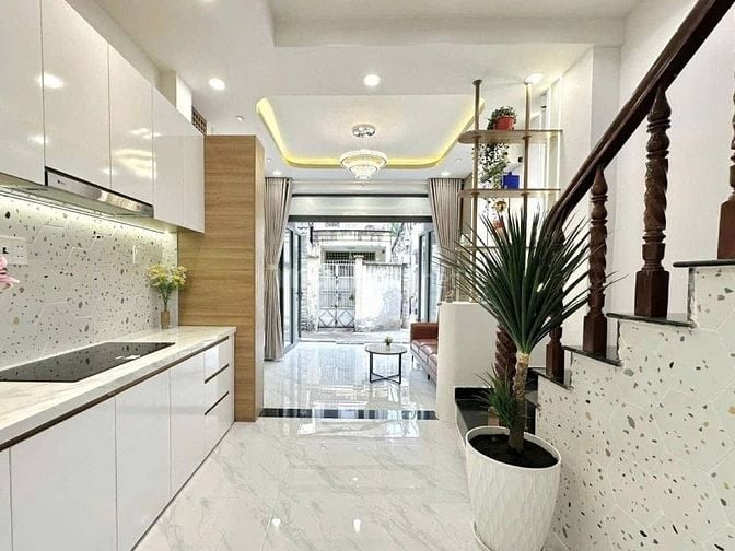 ✅Vị trí vàng!Bán gấp nhà Nguyễn Cửu Vân giá 1 Tỷ 860 DT 60m2 tiện nghi