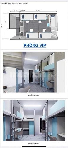 KÝ TÚC XÁ MỚI XÂY SÁT ĐẠI HỌC HUTECH, BÌNH THẠNH, CHỈ 2 TR BAO HẾT.