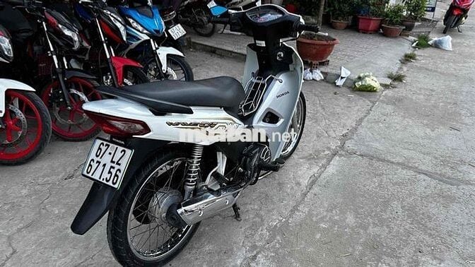 Wave Alpha 110 trắng 2022 67156 ( hỗ trợ góp )