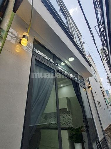 Bán nhà 2 tầng đúc, mới đẹp ở ngay , Phan Văn Trị, Gò Vấp, giá 2,86 tỷ
