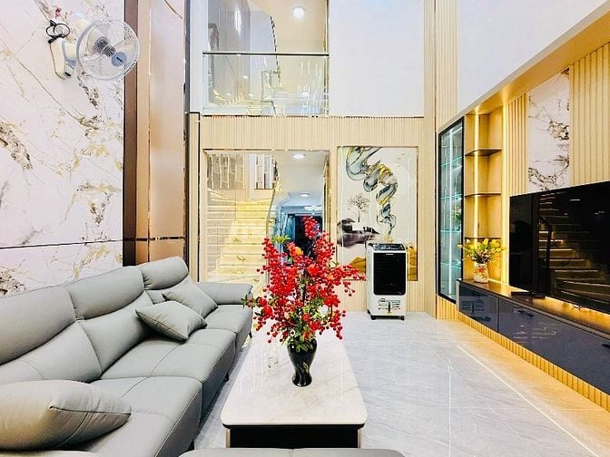 Bán nhà đẹp 4 lầu 549/71/25 Lê Văn Thọ, P.14,  Gò Vấp (Có THANG MÁY)