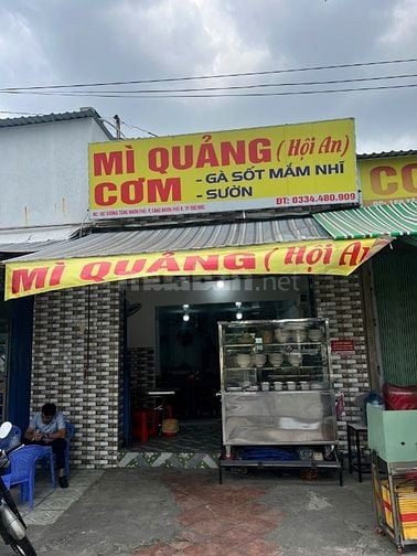 Sang quán cơm mặt tiền cực đẹp – đối diện cụm CN Phong Phú, sát bên Tr