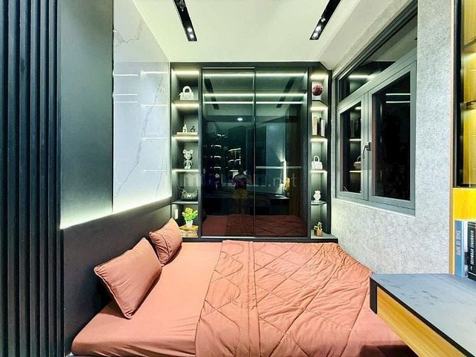 ⭐️Nhà 3 Lầu tuyệt đẹp Cao cấp góc 2 mặt hẻm xe tải 6m Thống Nhất, P15,