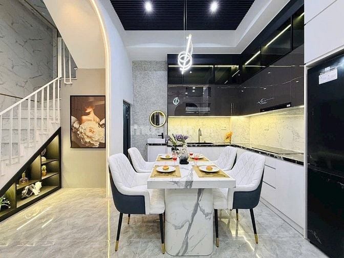 ⭐️Nhà 3 Lầu tuyệt đẹp Cao cấp góc 2 mặt hẻm xe tải 6m Thống Nhất, P15,