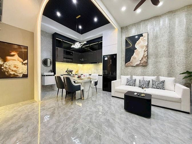 ⭐️Nhà 3 Lầu tuyệt đẹp Cao cấp góc 2 mặt hẻm xe tải 6m Thống Nhất, P15,