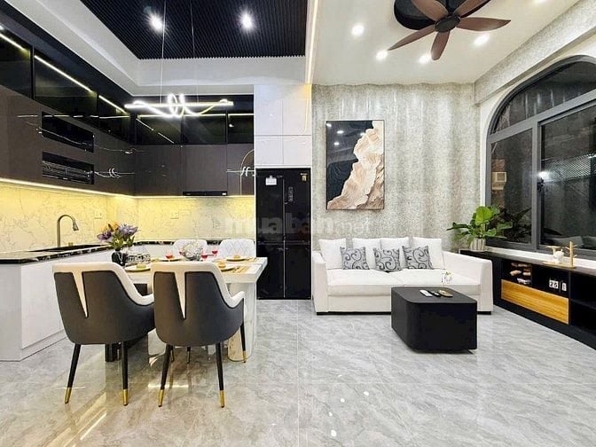 ⭐️Nhà 3 Lầu tuyệt đẹp Cao cấp góc 2 mặt hẻm xe tải 6m Thống Nhất, P15,