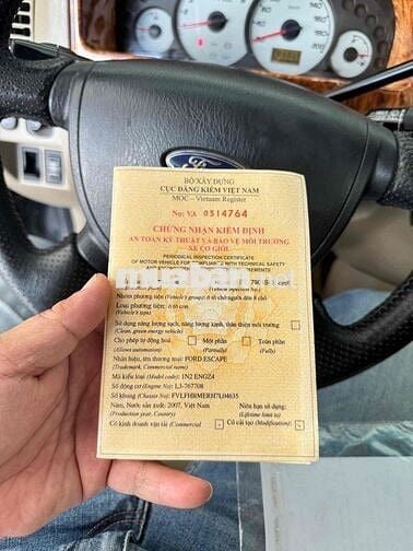 Ford Escape 2007 XLT 2.3 AT 4X4 - 170386 km