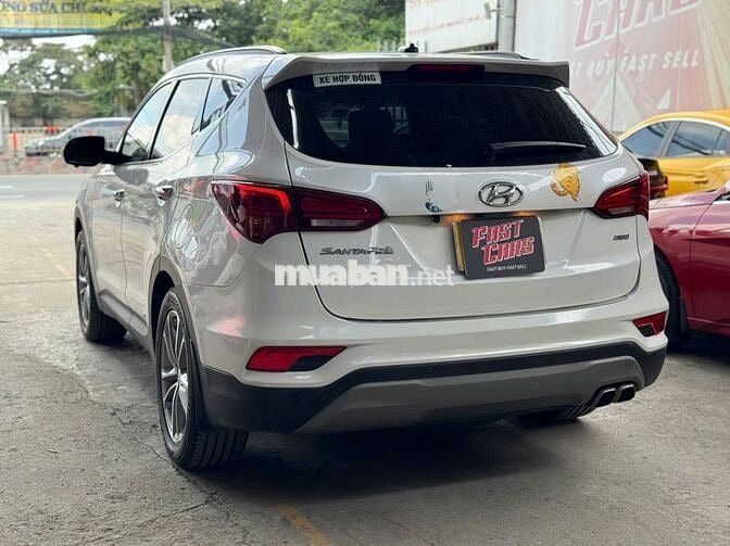 Hyundai Santa Fe 2017 máy xăng 2 cầu  - 96000 km