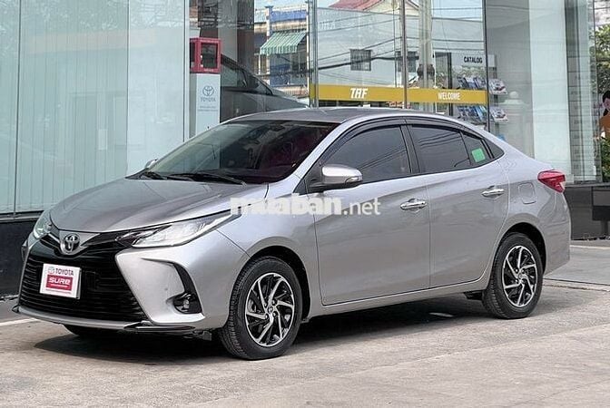 Vios G bạc 2022 , odo 6.096 Km 489tr Thương Lượng