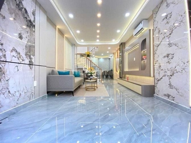 🏡Bán nhà Tân Phú 40m2 gần Đầm Sen Full nội thất - sát mặt tiền - 3.9t